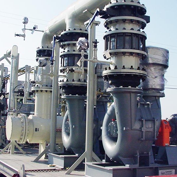 large processing skid prepared for customer shipping