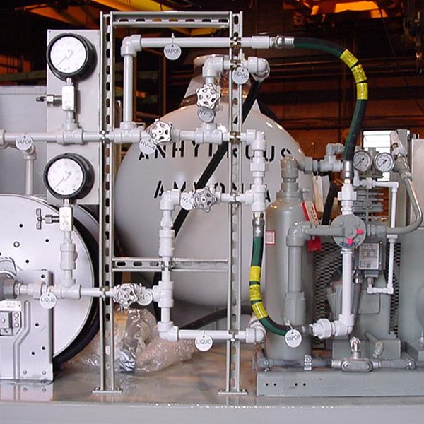 small manufactured skid for oil and gas processing