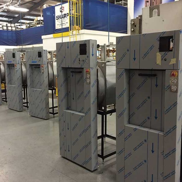 stock lot of autoclaves