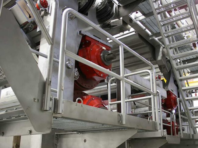 detailed press section