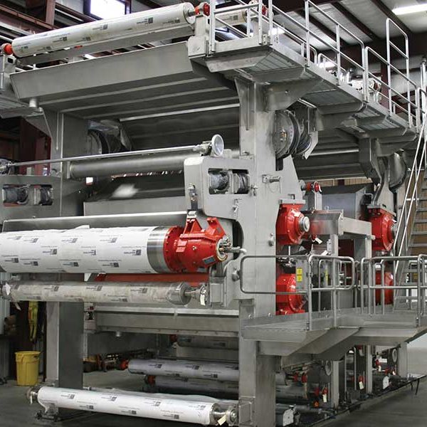 press with suction rolls